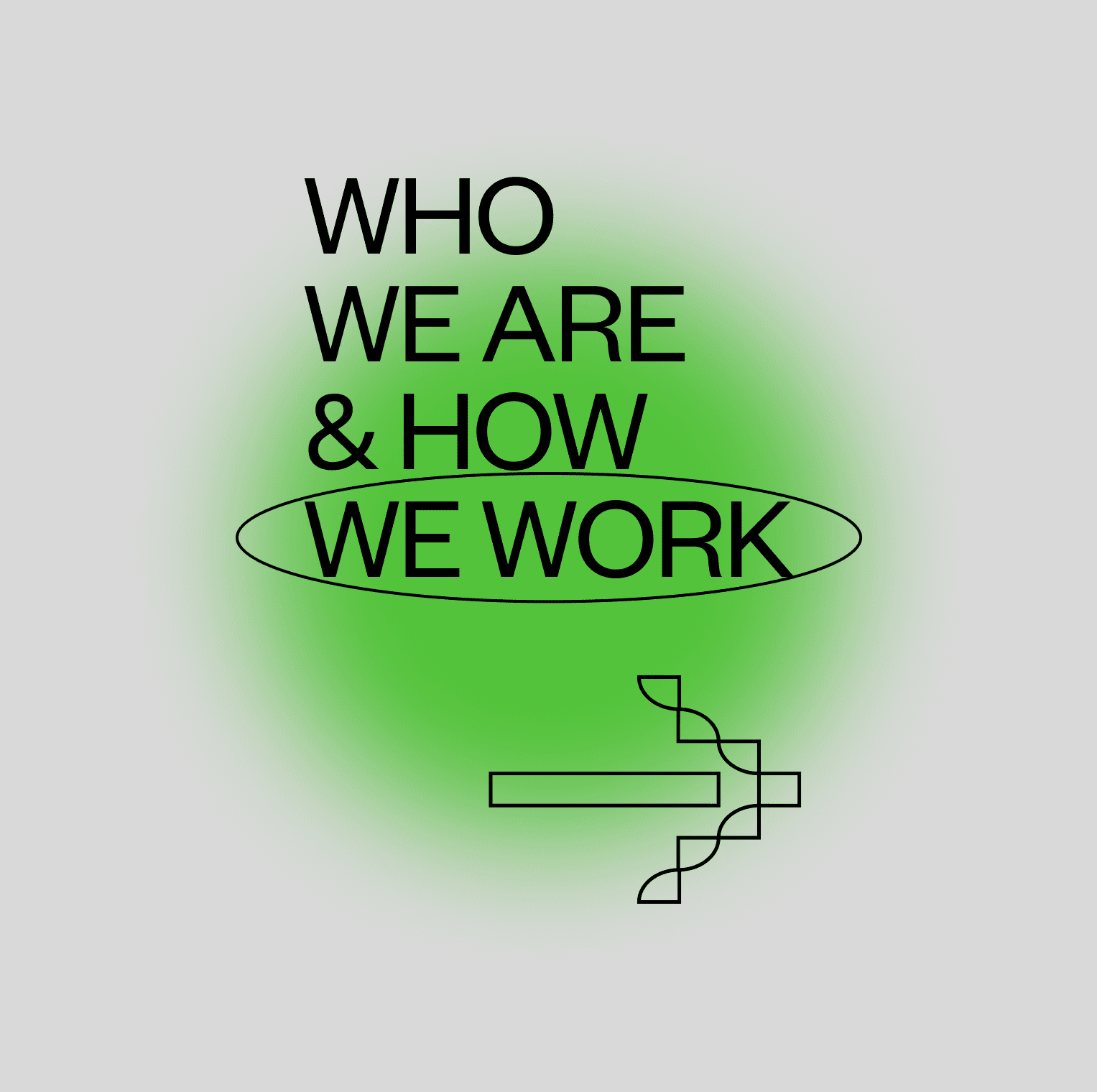 Cover image of the article: 'Who we are and how we work'