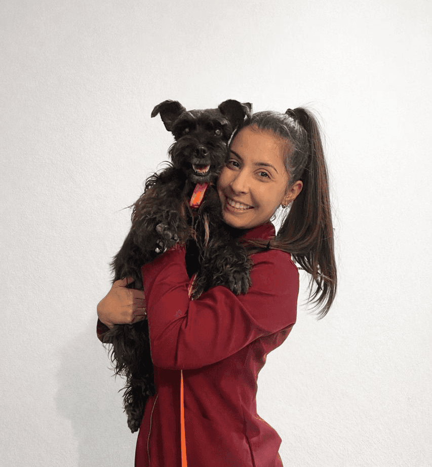 man in blue crew neck t-shirt smiling