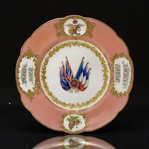 A bed on top of a pyramid-shaped staircase