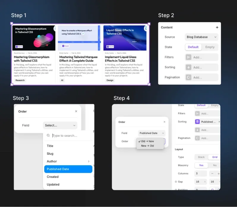 Sorting & Pagination