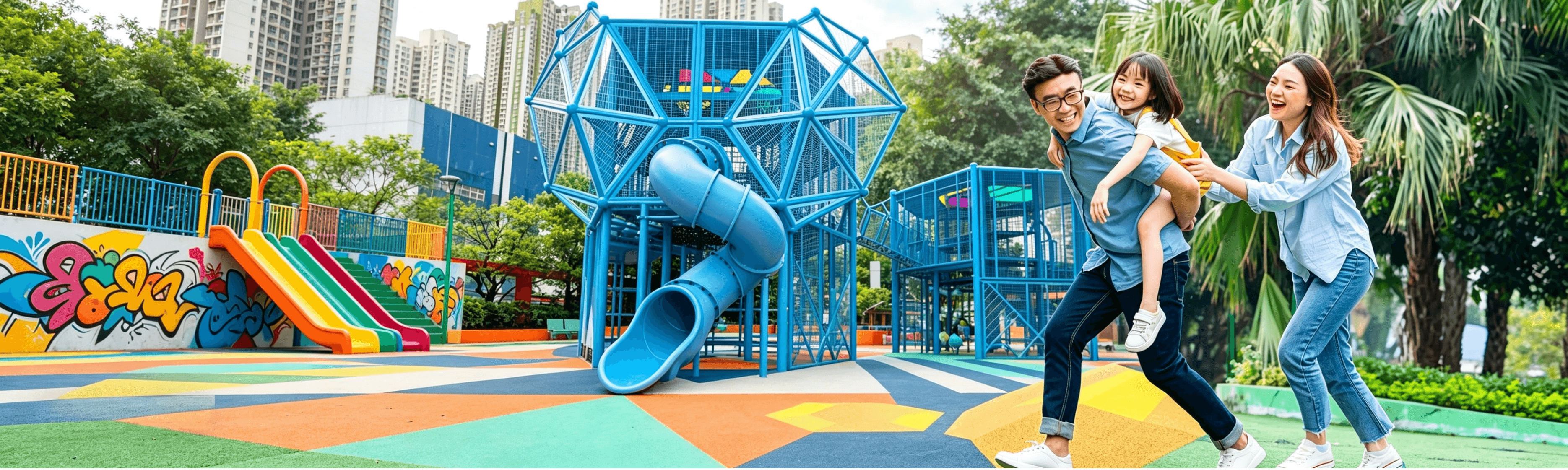 BW Design Centre 設計的社區空間,香港家庭享受優質環境