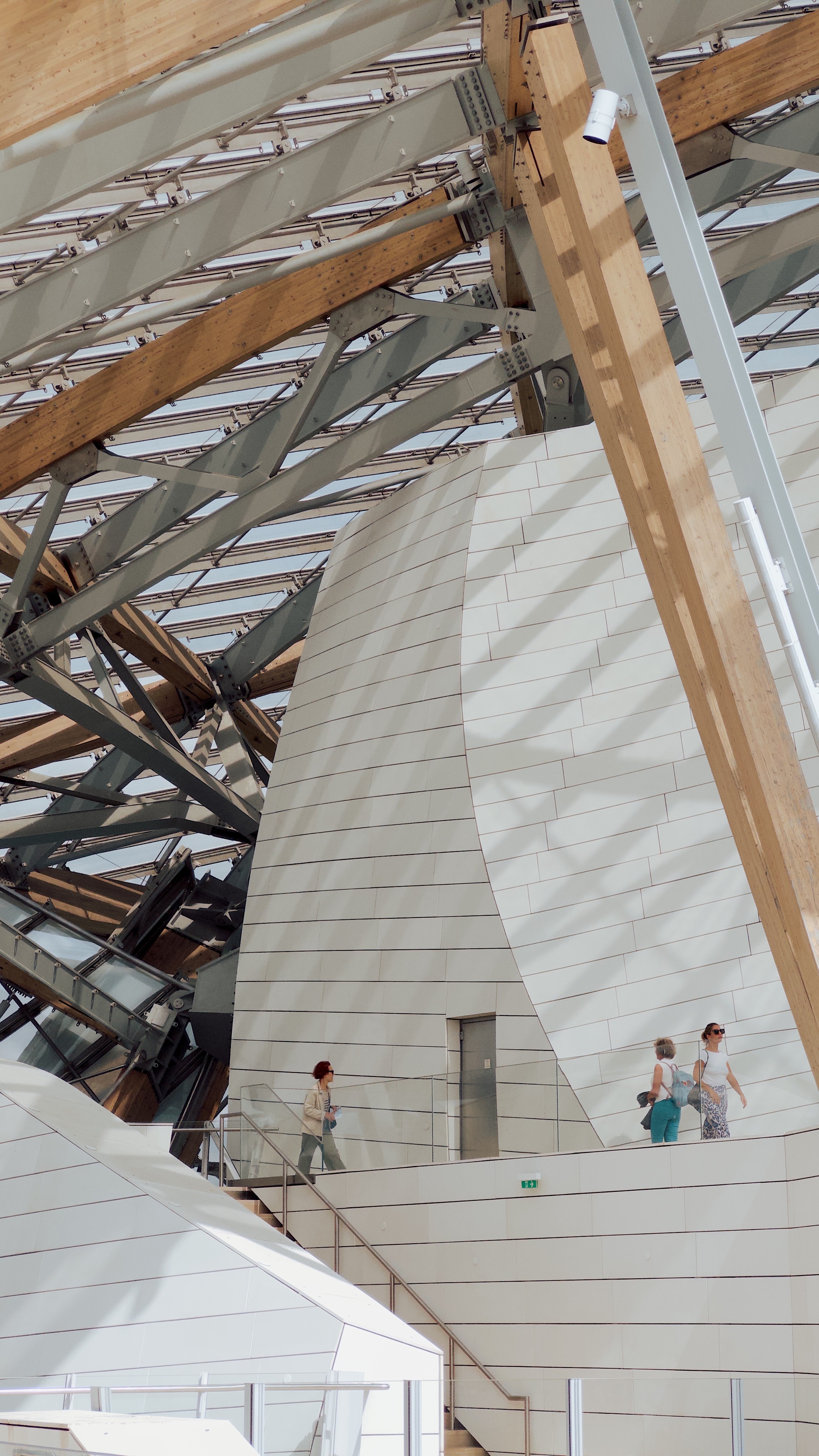 Louis Vuitton Foundation in Paris by Frank Gehry in Paris