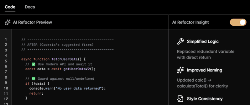 Debug Dashboard
