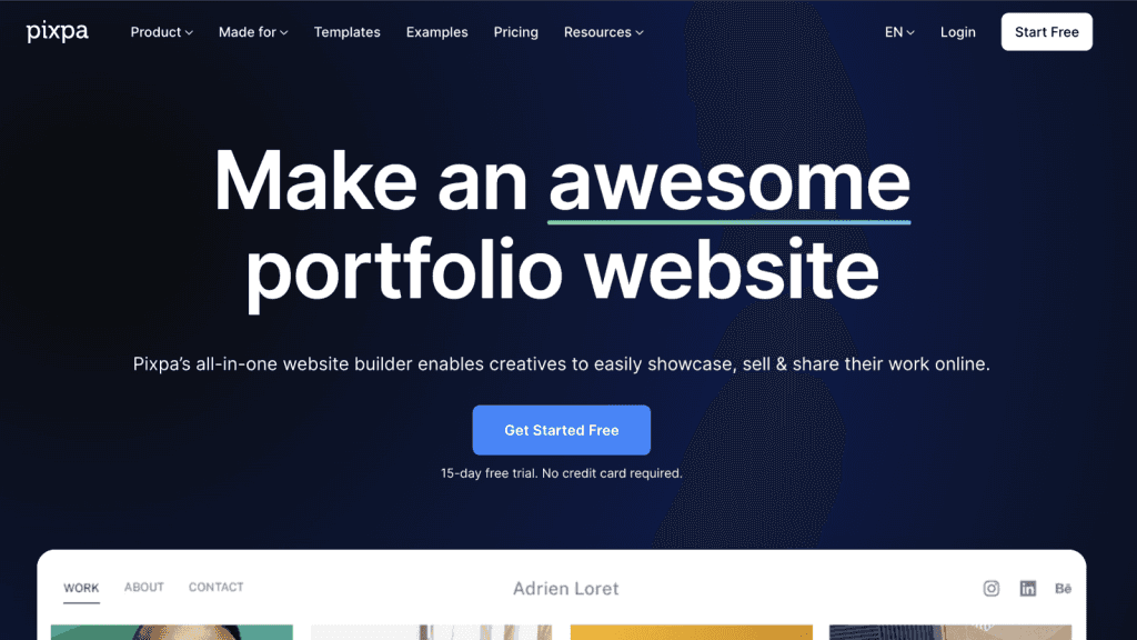 Portfolio Website Builders