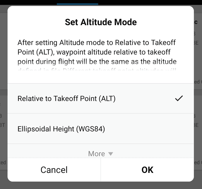 Dji best sale waypoint mode