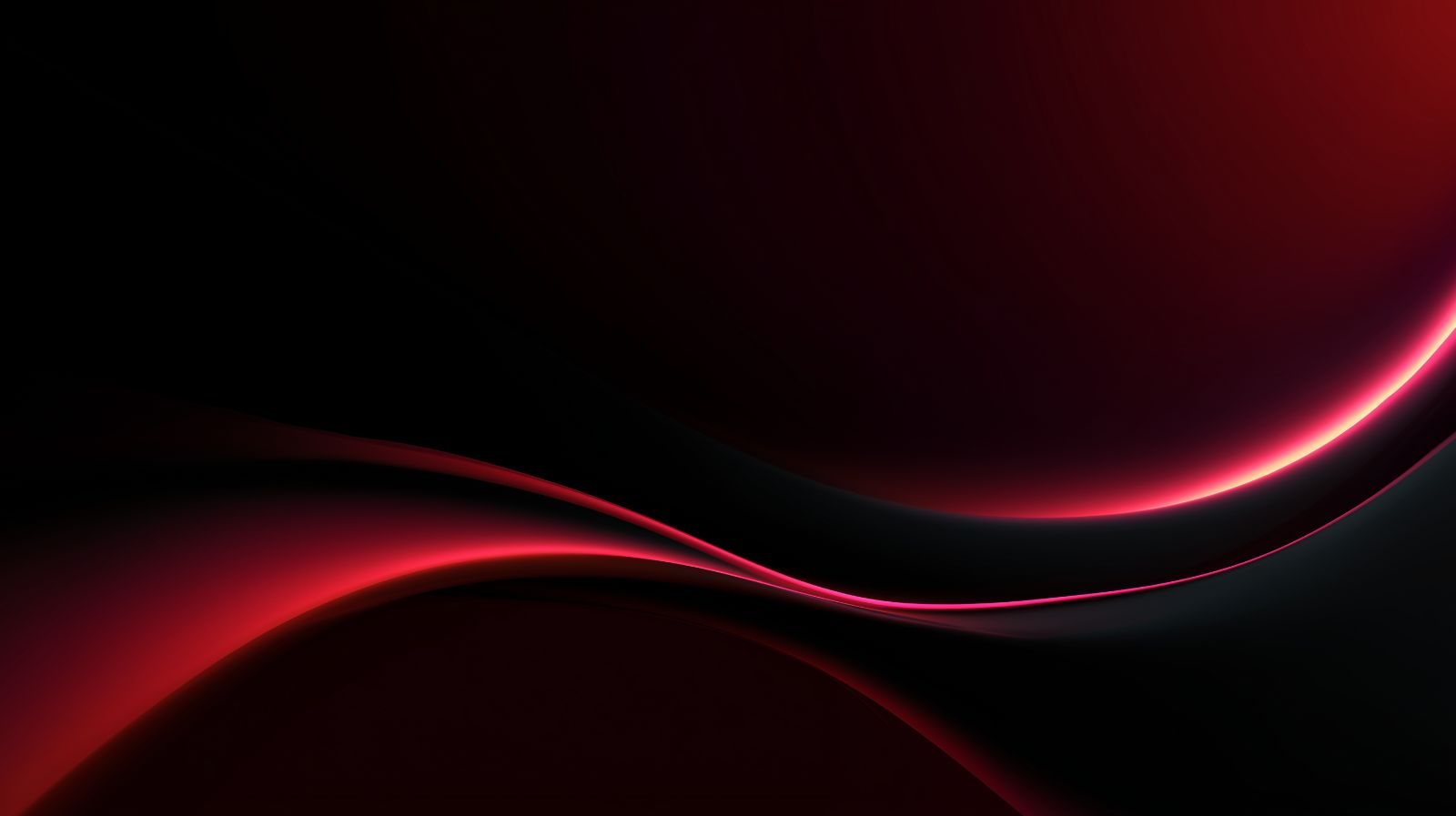 Soft blue glowing abstract light wave