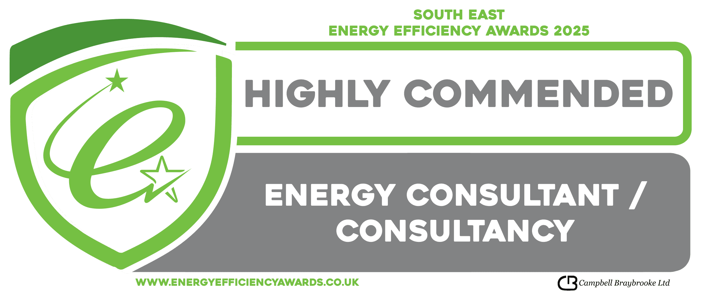 Highly Commended Energy Consultant award