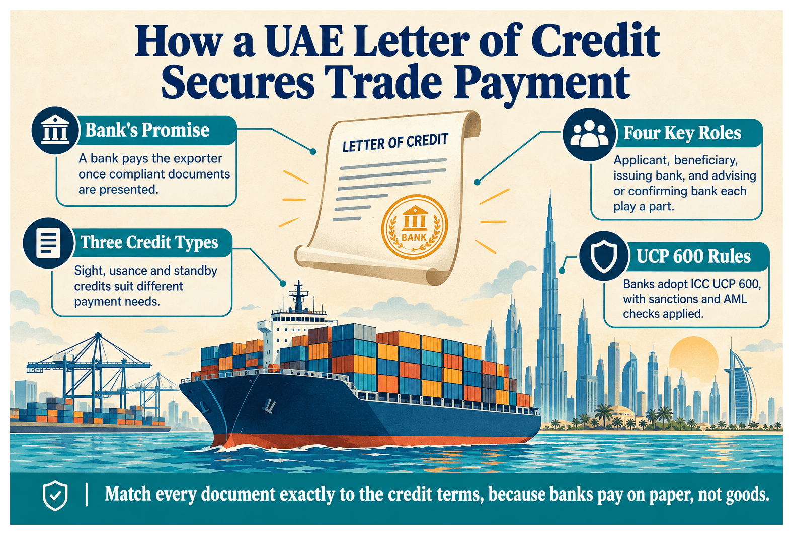 Infographic: What Is a UAE Trade Finance Letter of Credit