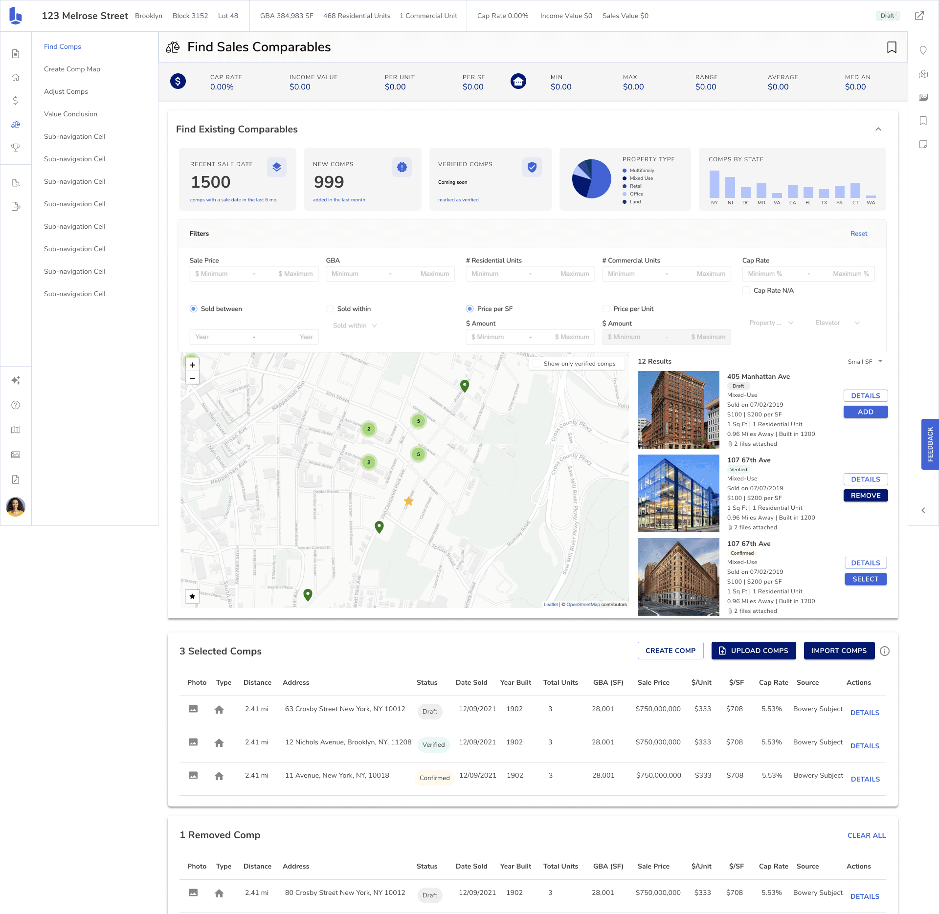 Laptop showing Bloomy UI