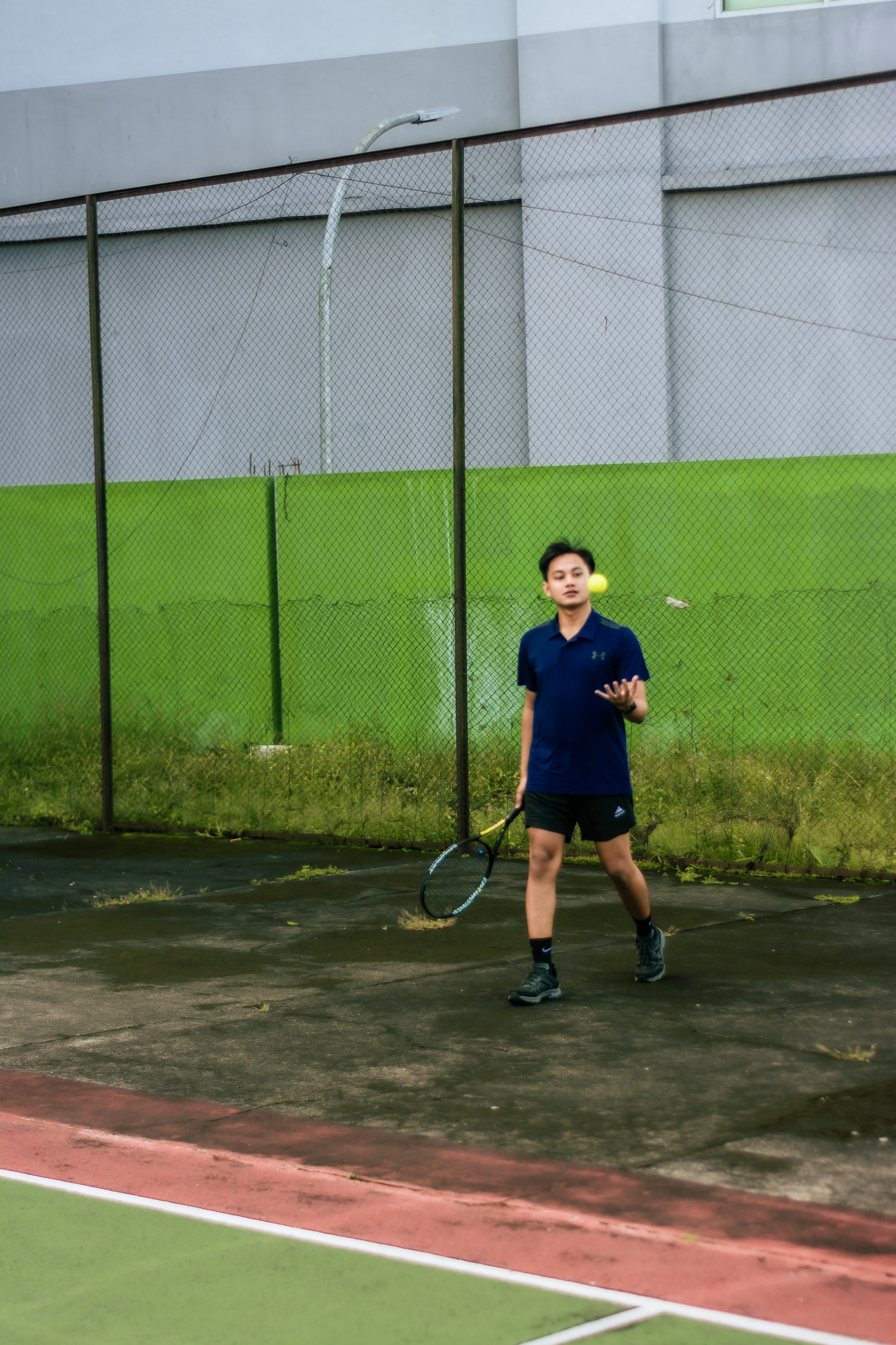 Yusril Play Tennis at Jember