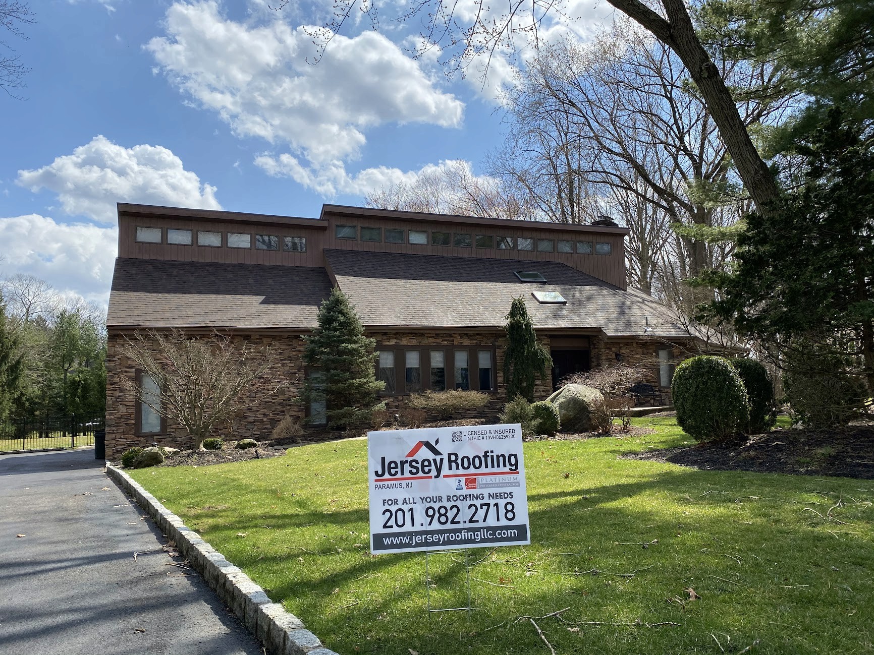 A roof installation and inspection service