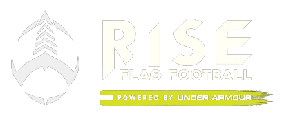 Rise Flag Football logo, a TeamLinkt customer