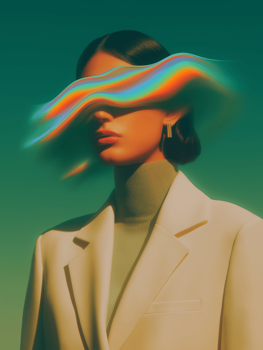 Surreal Light Portrait
