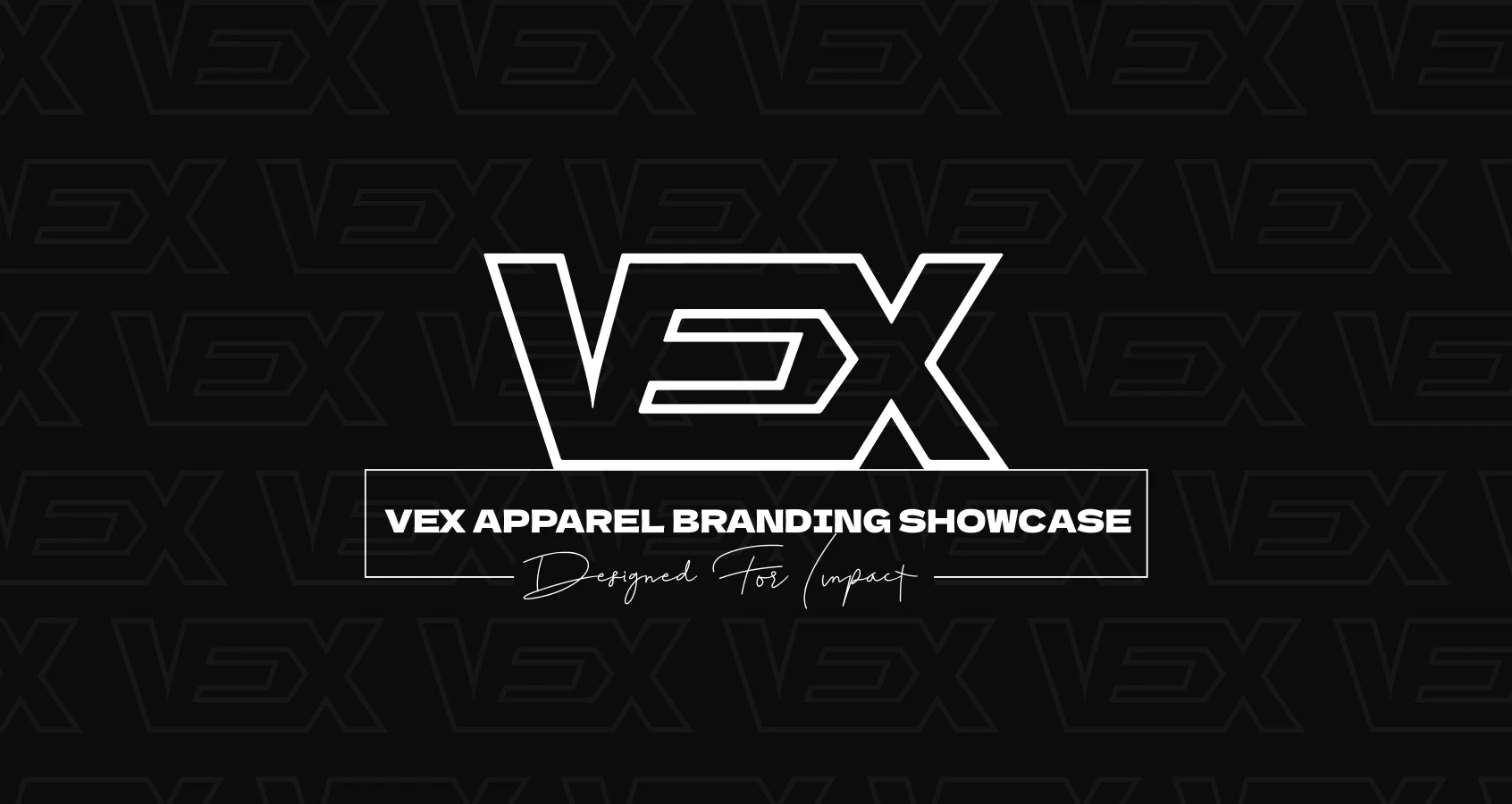 VEX MMA apparel website design layout preview