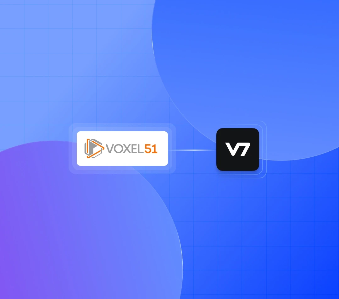 Voxel 51 and V7 Logos together