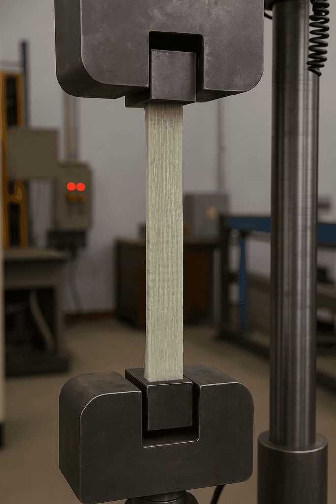 Study of Fatigue Life of Rod Samples from Fiberglass T25EDT69N with Longitudinal Reinforcing Fibers