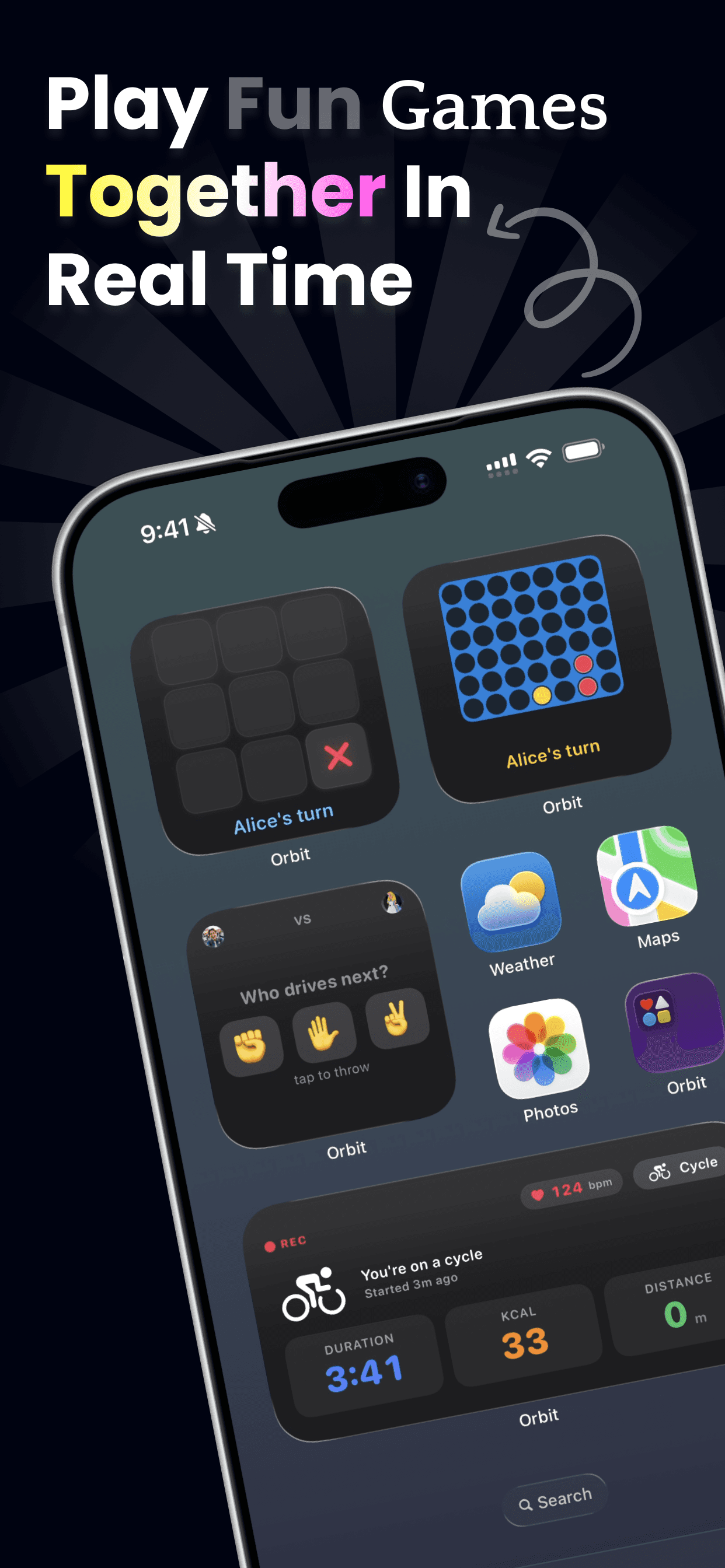 Orbit app screenshot