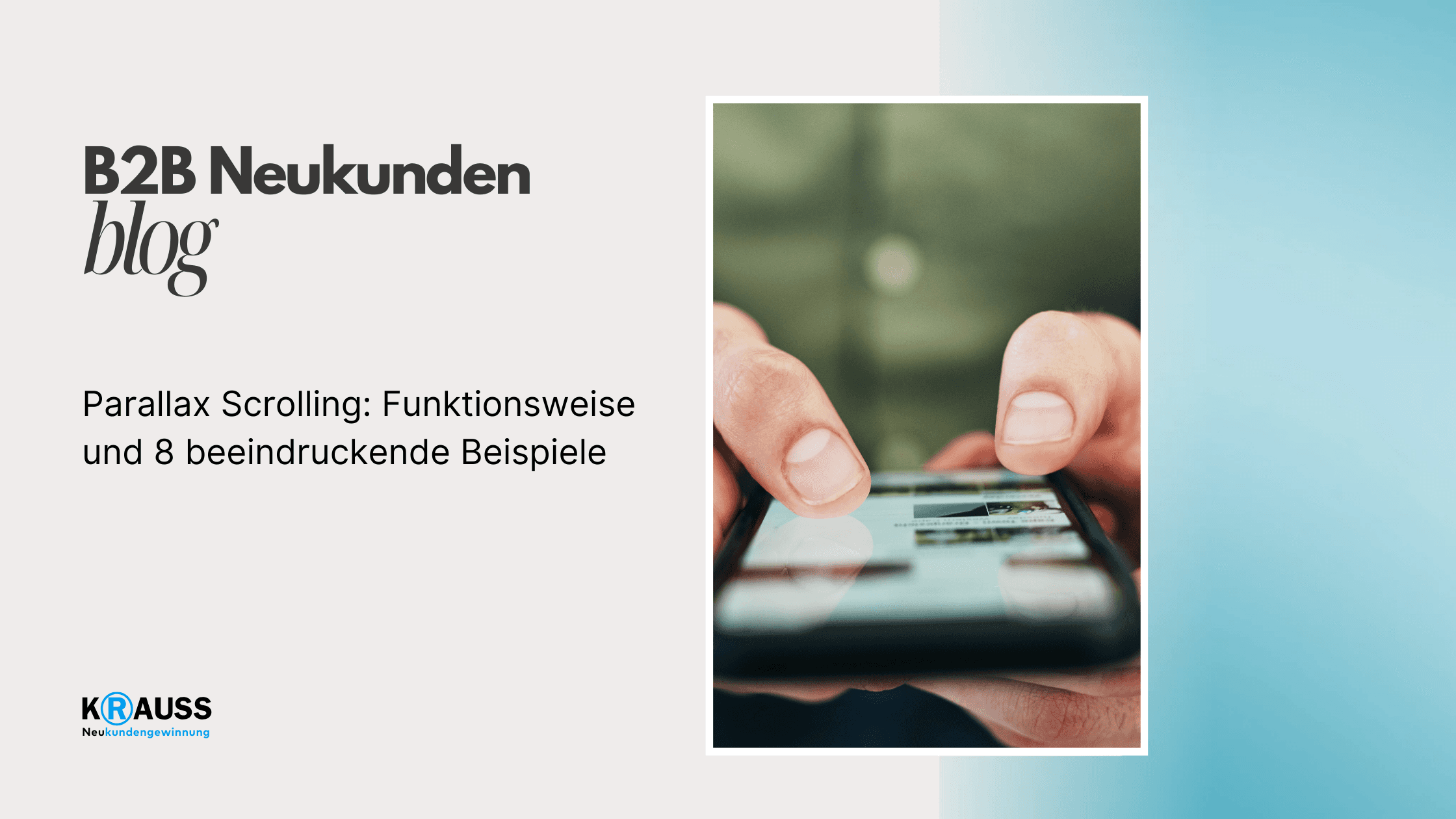 Parallax Scrolling: Funktionsweise und 8 beeindruckende Beispiele
