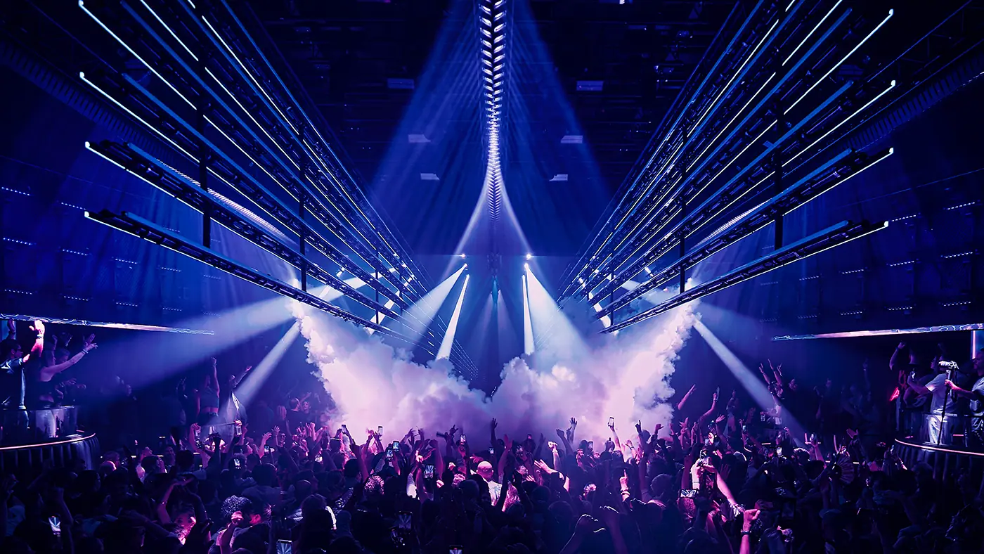 Hï Ibiza during 2025 season. Credits : The Night League