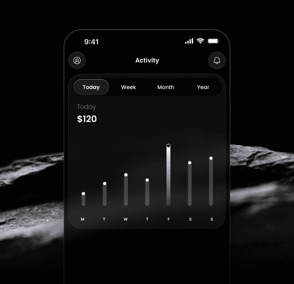 a black and white photo of a circular object