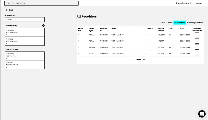 Image showing previous version of covered entity product.