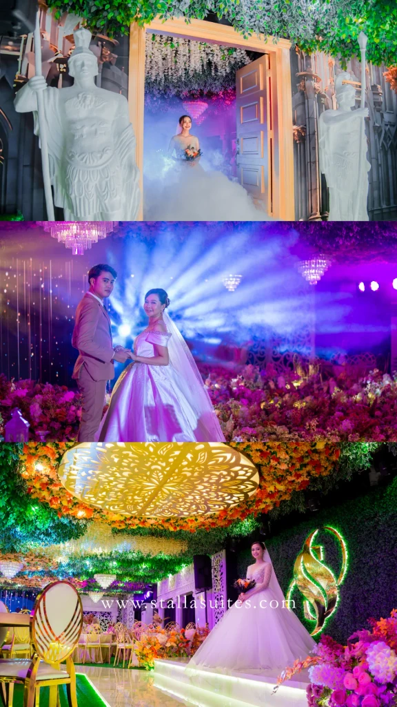 Grand entrance moments at Stalla Suites Events Place, Quezon City