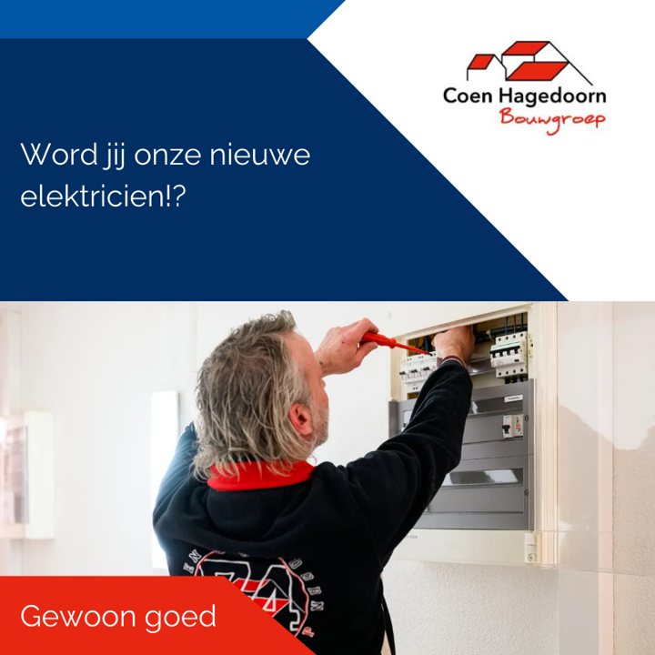 Vacature-advertentie van Coen Hagedoorn Bouwgroep