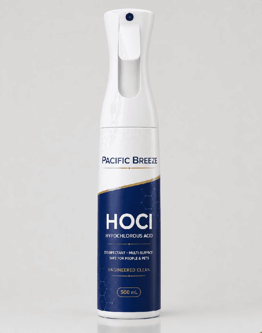 Hospital-grade disinfectant produced in-house for Coffs Harbour cleaning