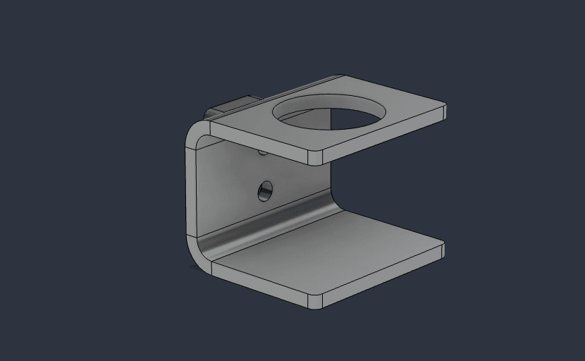 Open the CAD view of Focal’s separate candle holder in full size