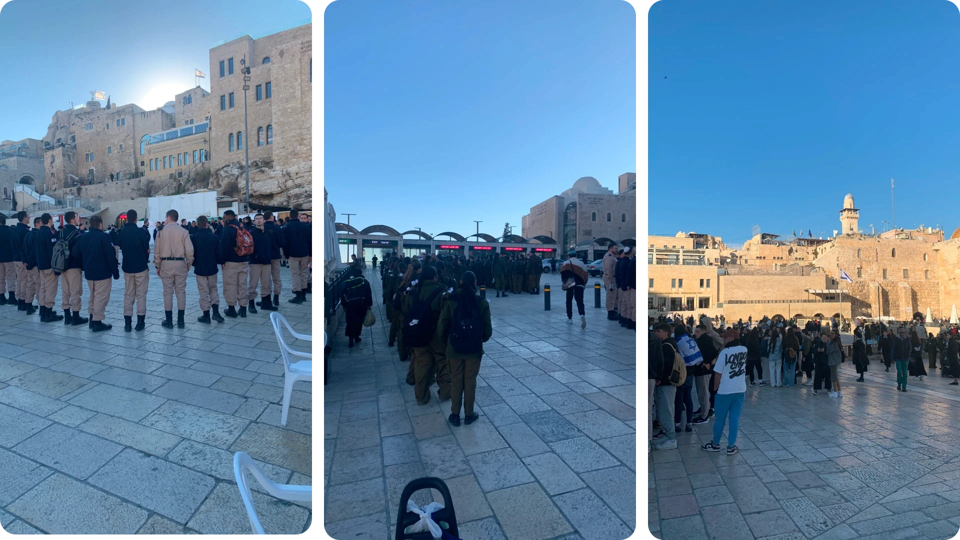 Żołnieże w Sukkot.