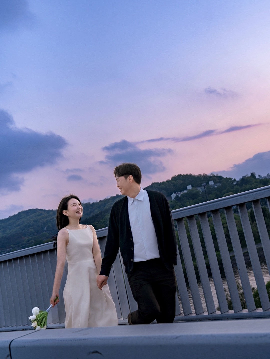 동작대교 웨딩스냅 우중촬영 21