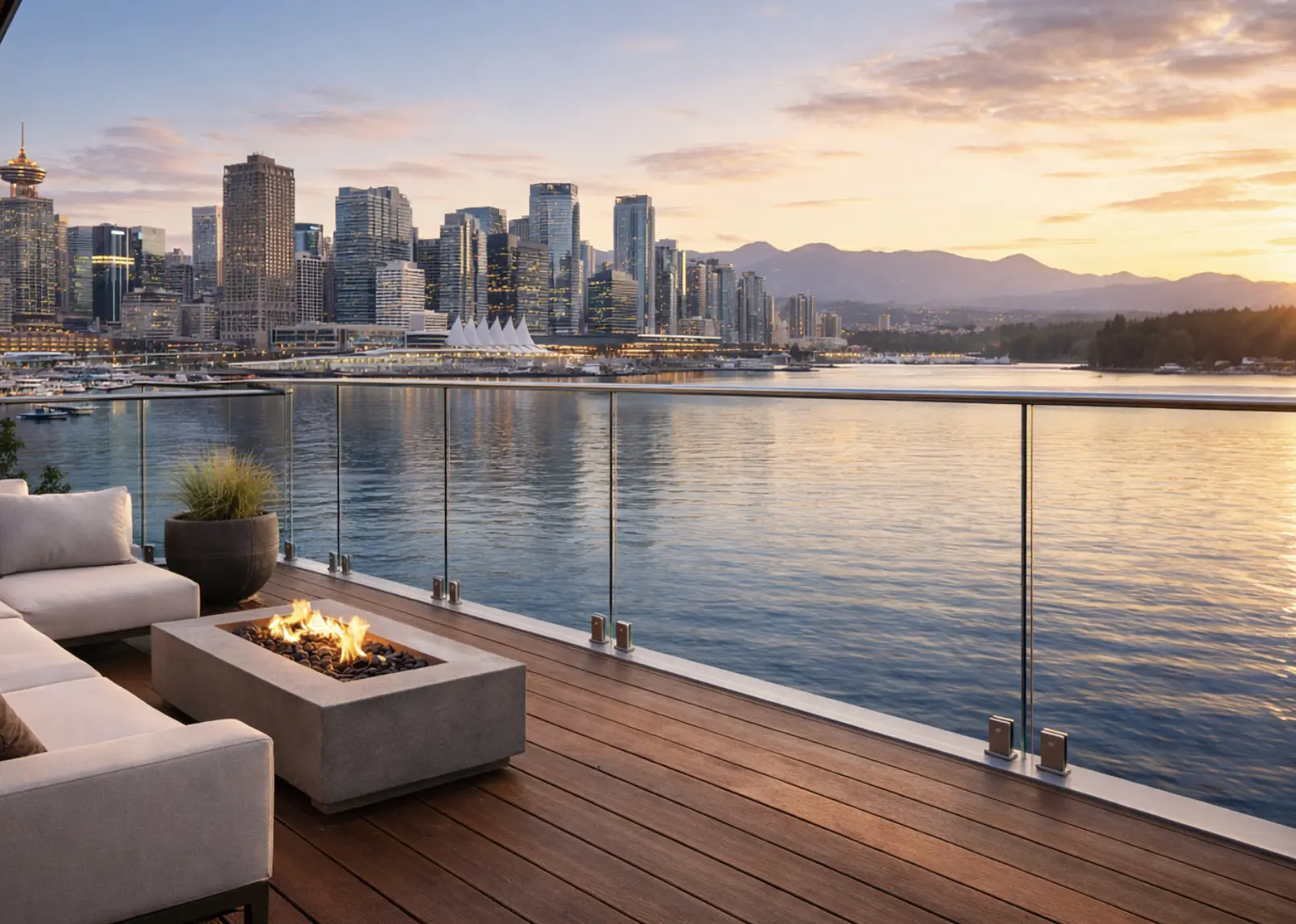 frameless glass railings vancouver