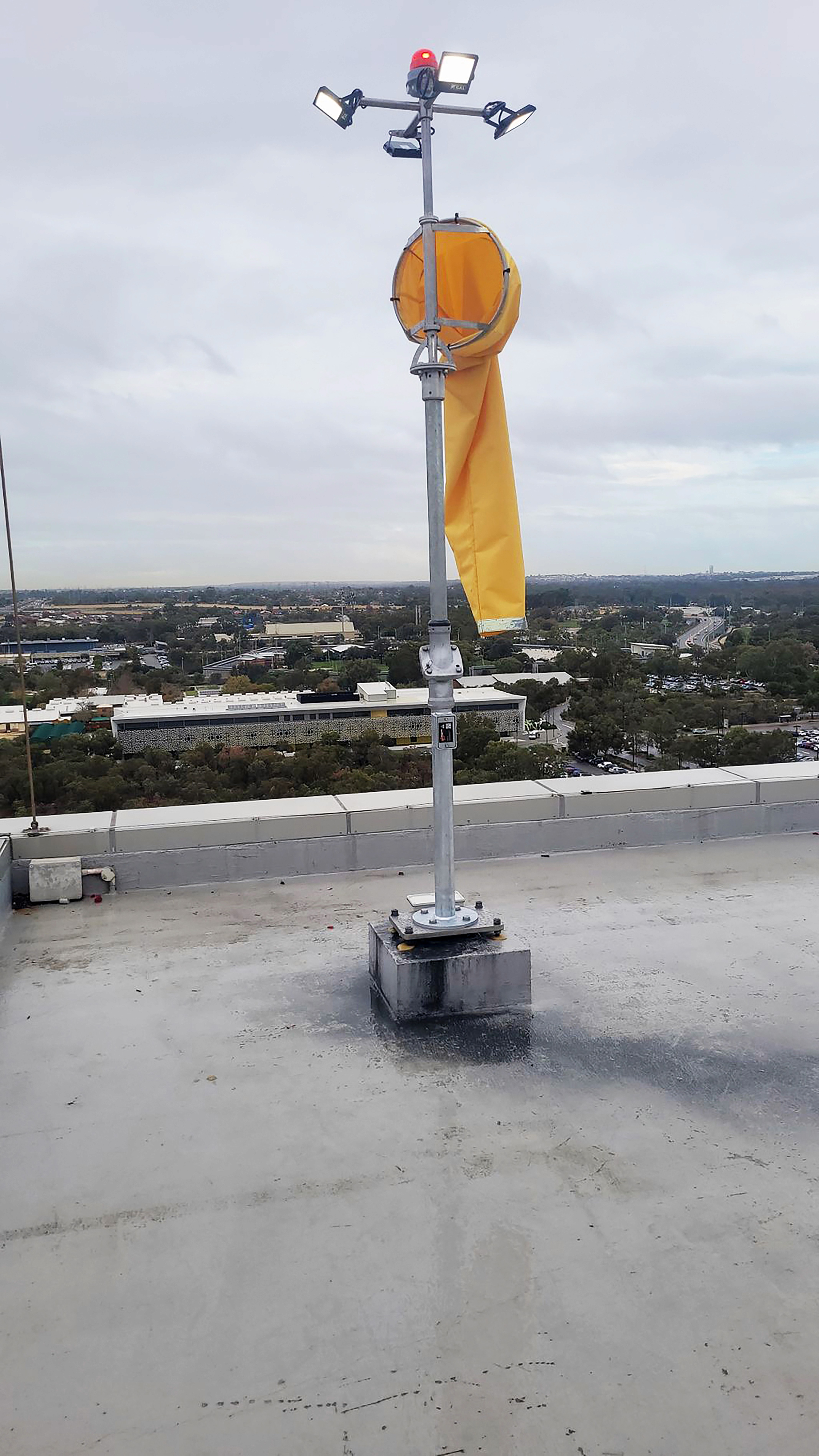Swivelpole maintenance optimized lighting installations designed to reduce servicing costs and downtime in BC facilities
