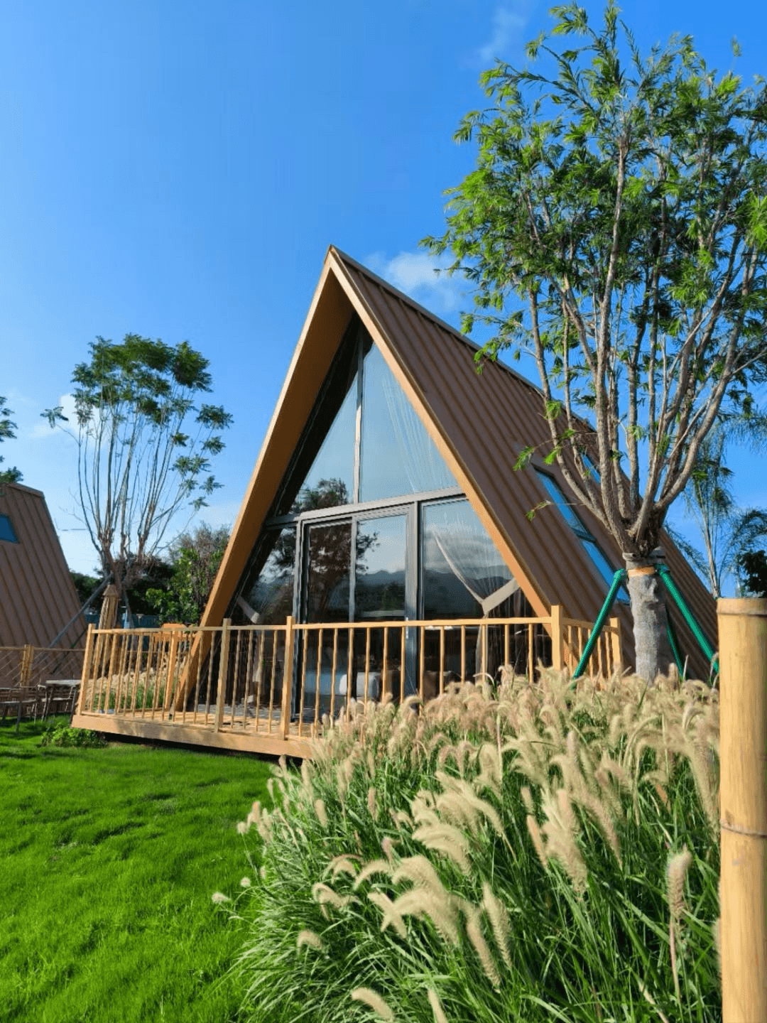 Triangle Wooden Cabin