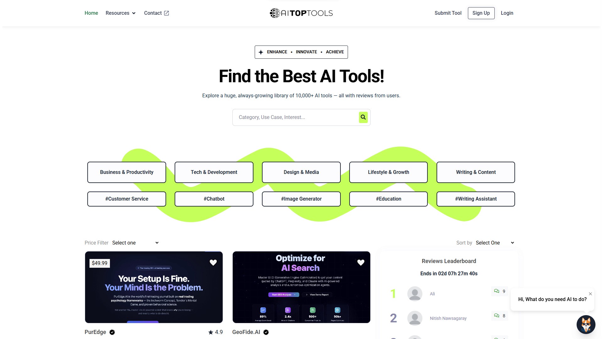 ai top tools directory