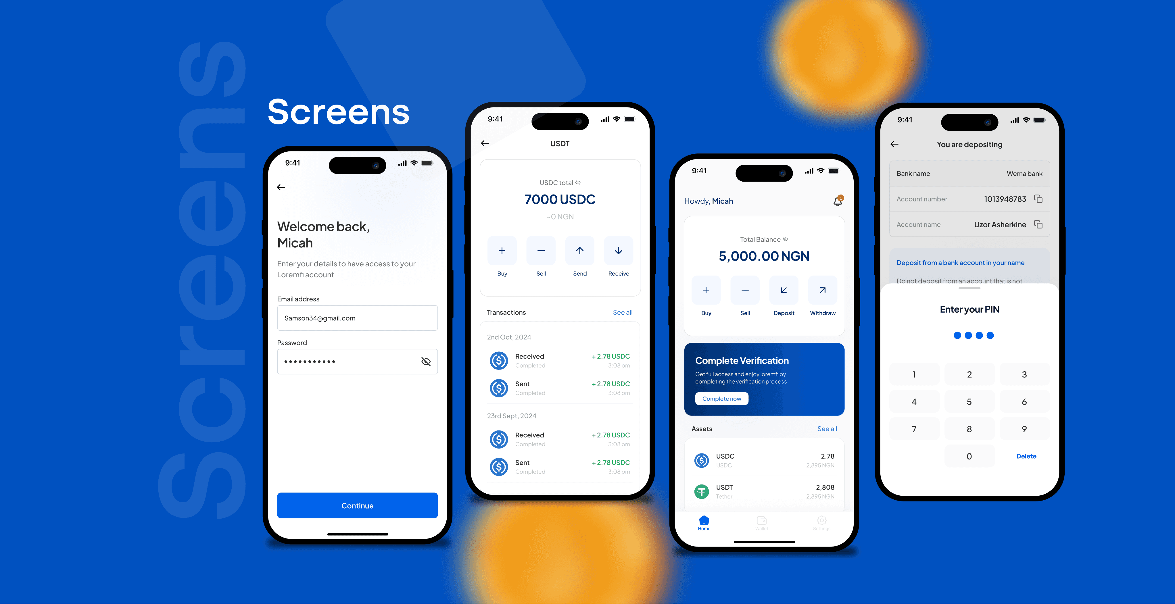 Full Dashboard with Sidebar