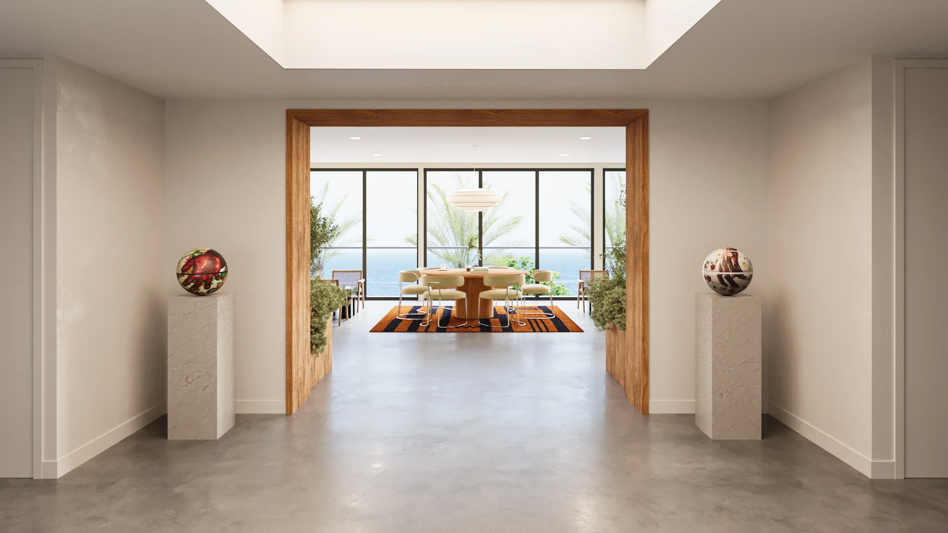 Malibu Suite interior atmosphere design