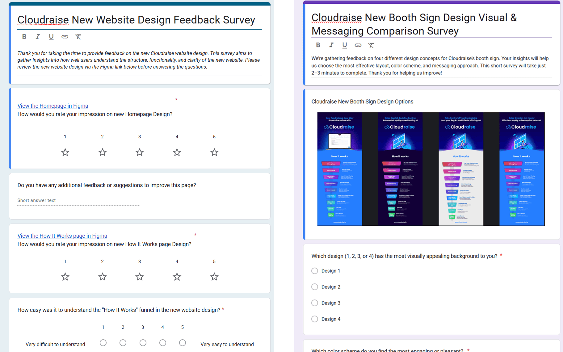 Colonial Gather Feedback