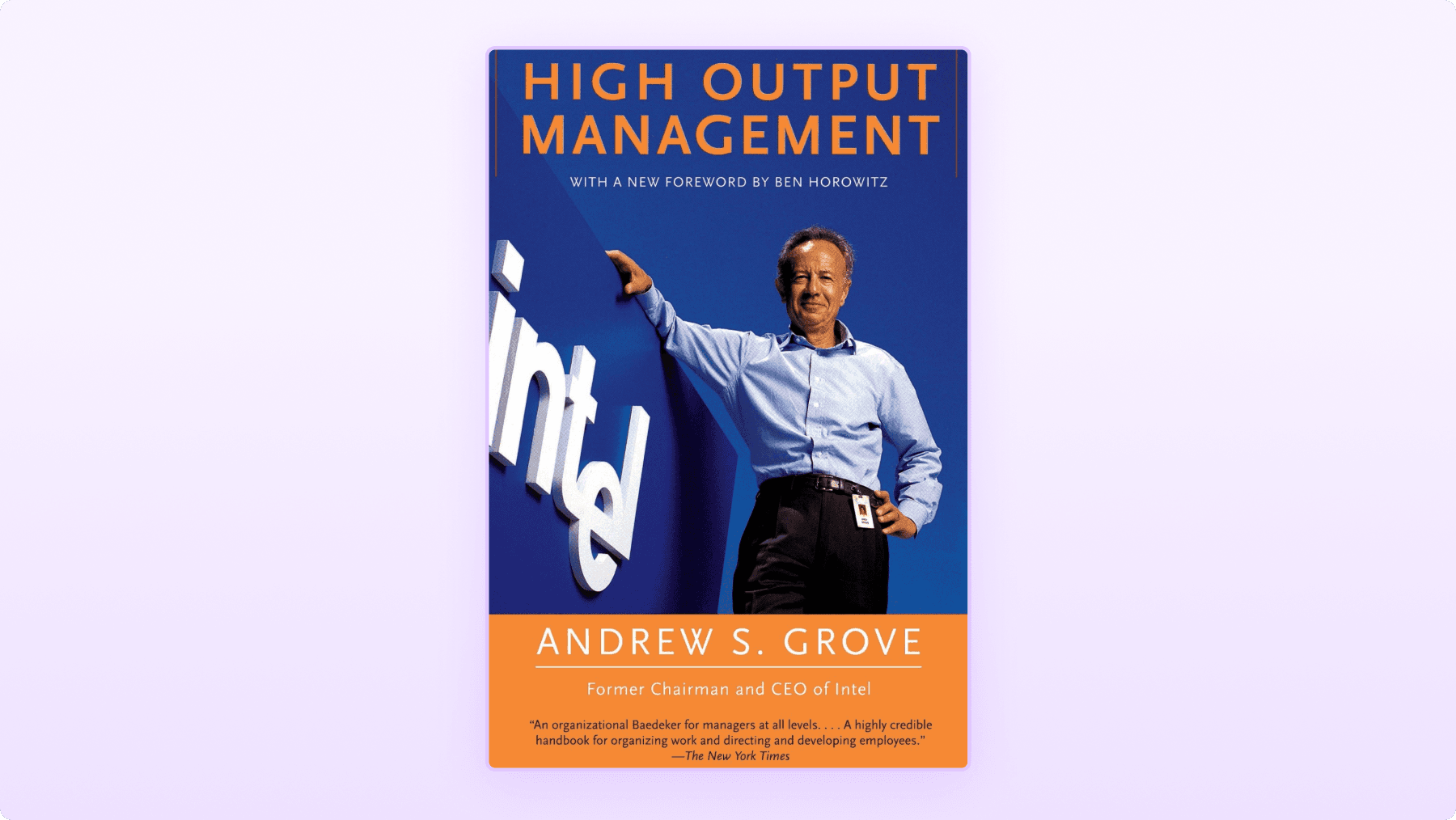 high output management book