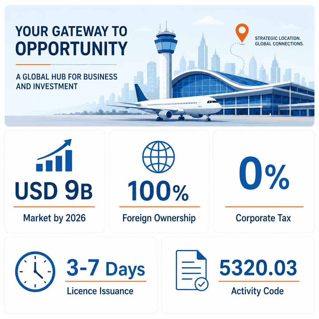 Infographic: Home delivery services Business License in Dubai: Cost and Requirements