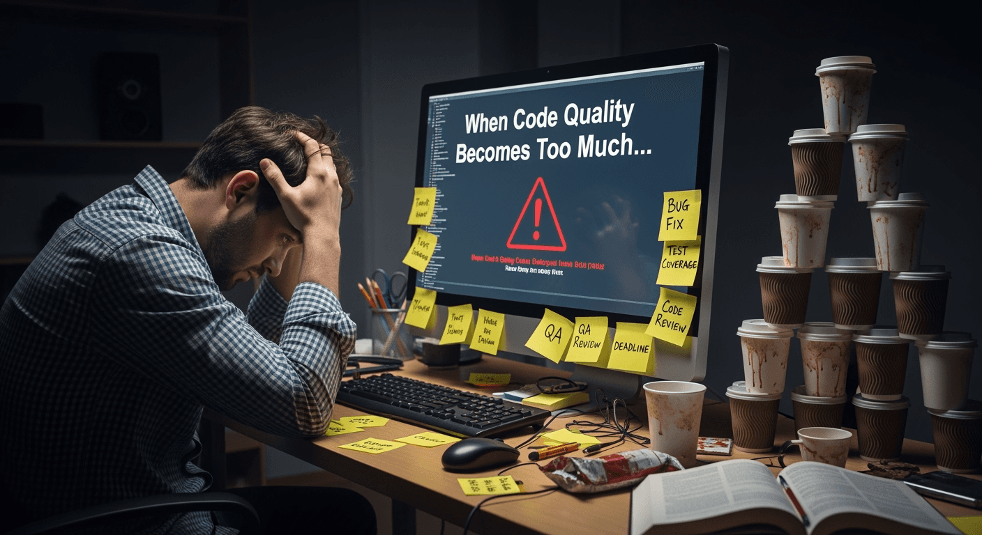 Developer Burnout from Quality Responsibilities