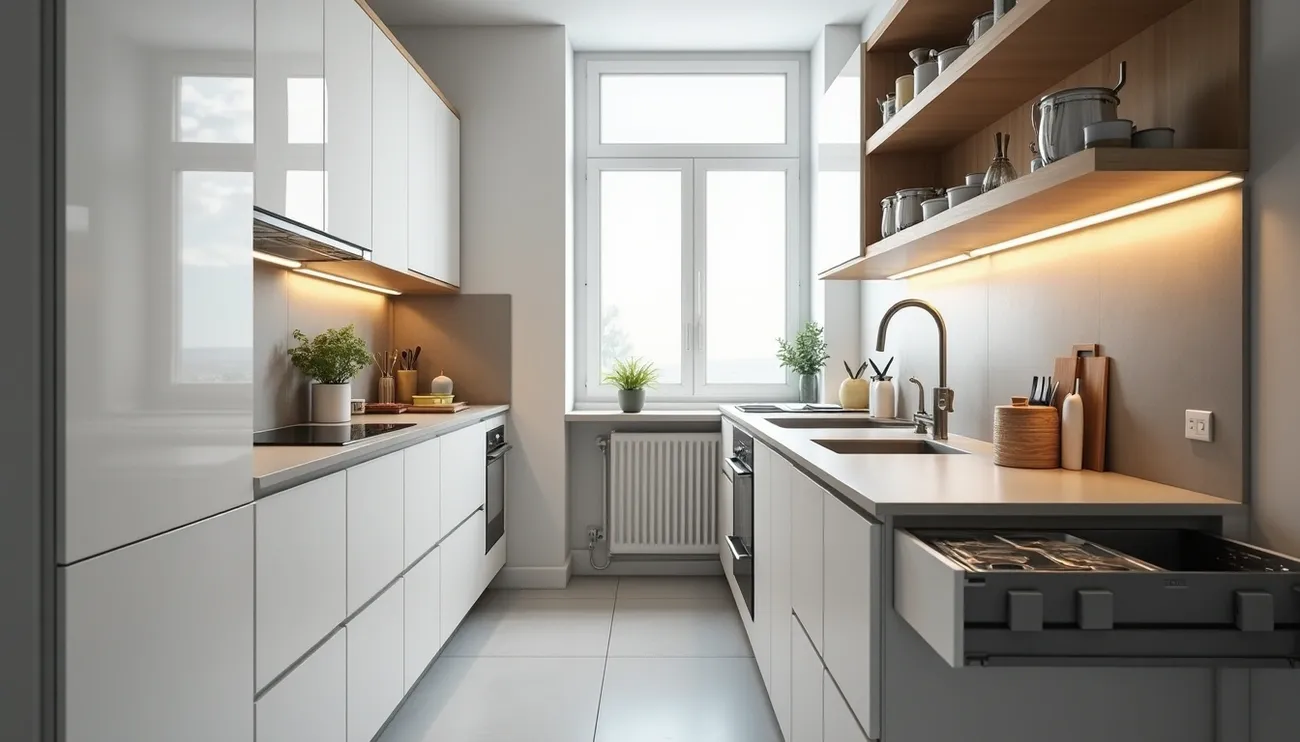 Jak zaprojektować kuchnię na wymiar w bloku: Sprawdzone triki