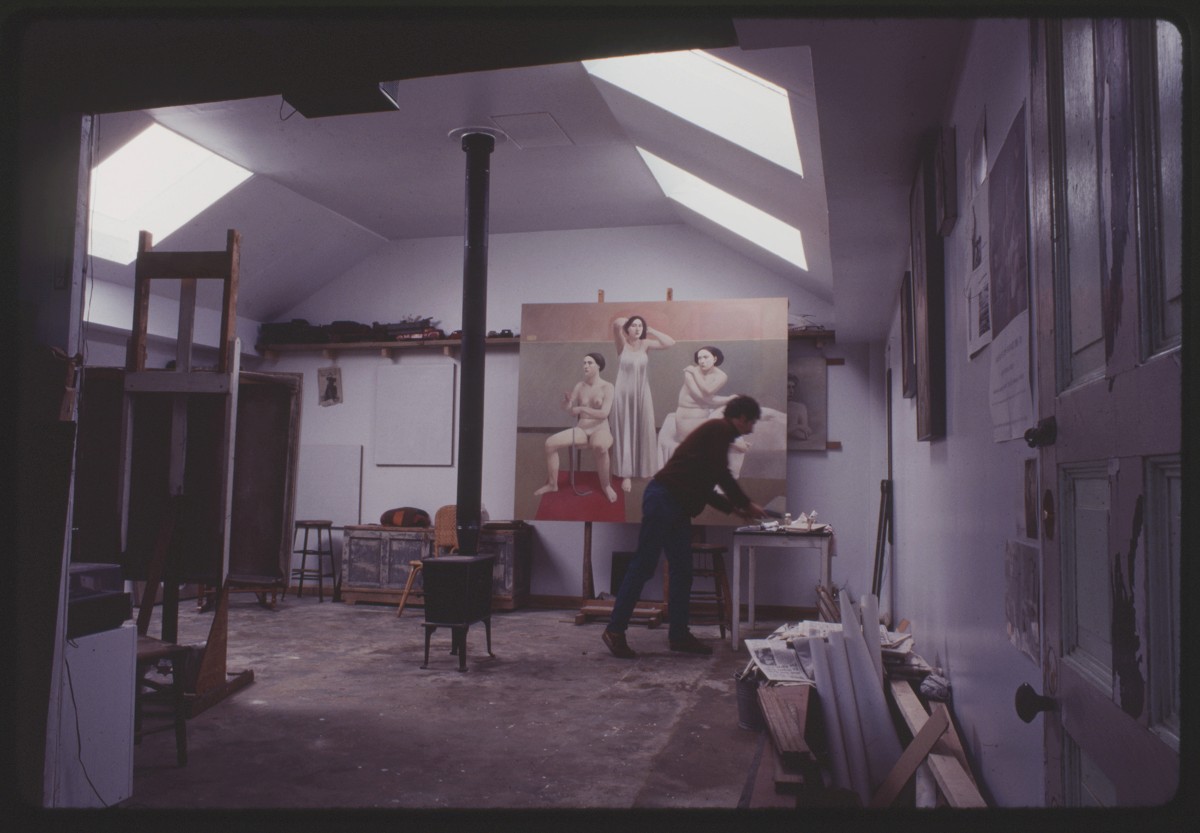 Alan Feltus, artist, 1979