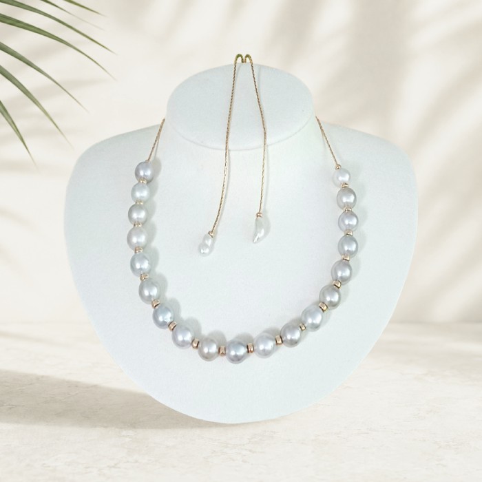 Collier de créateur avec perle de Tahiti - collection Fine Jewelry
