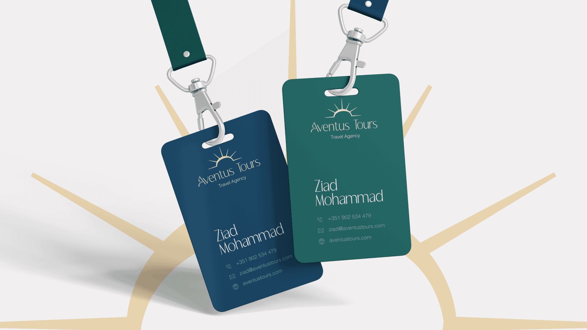 Mockups created fro Aventus