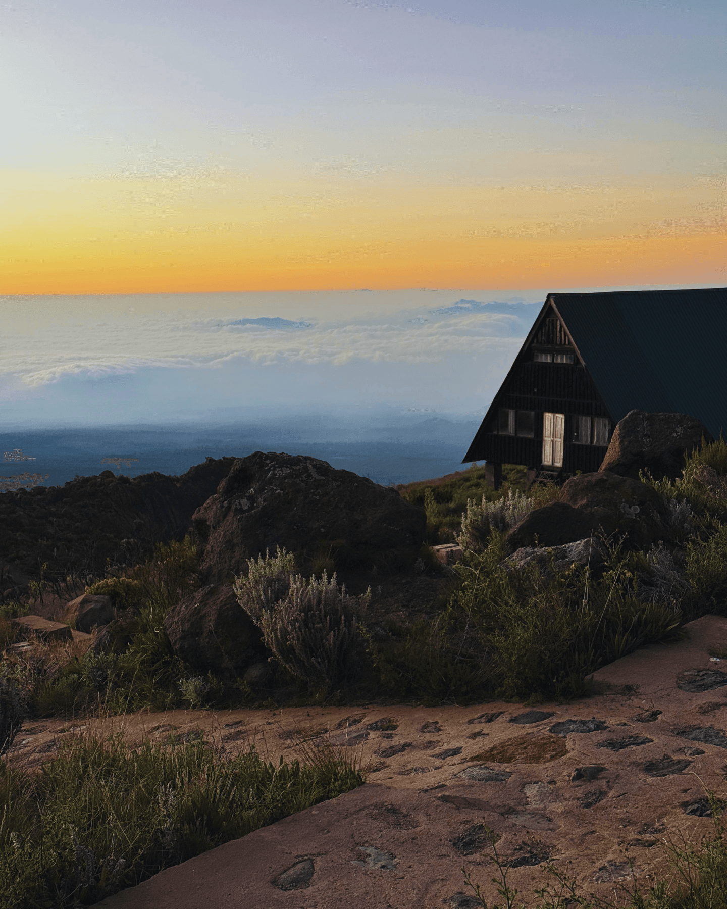 Placeholder: Marangu hut route, Kilimanjaro
