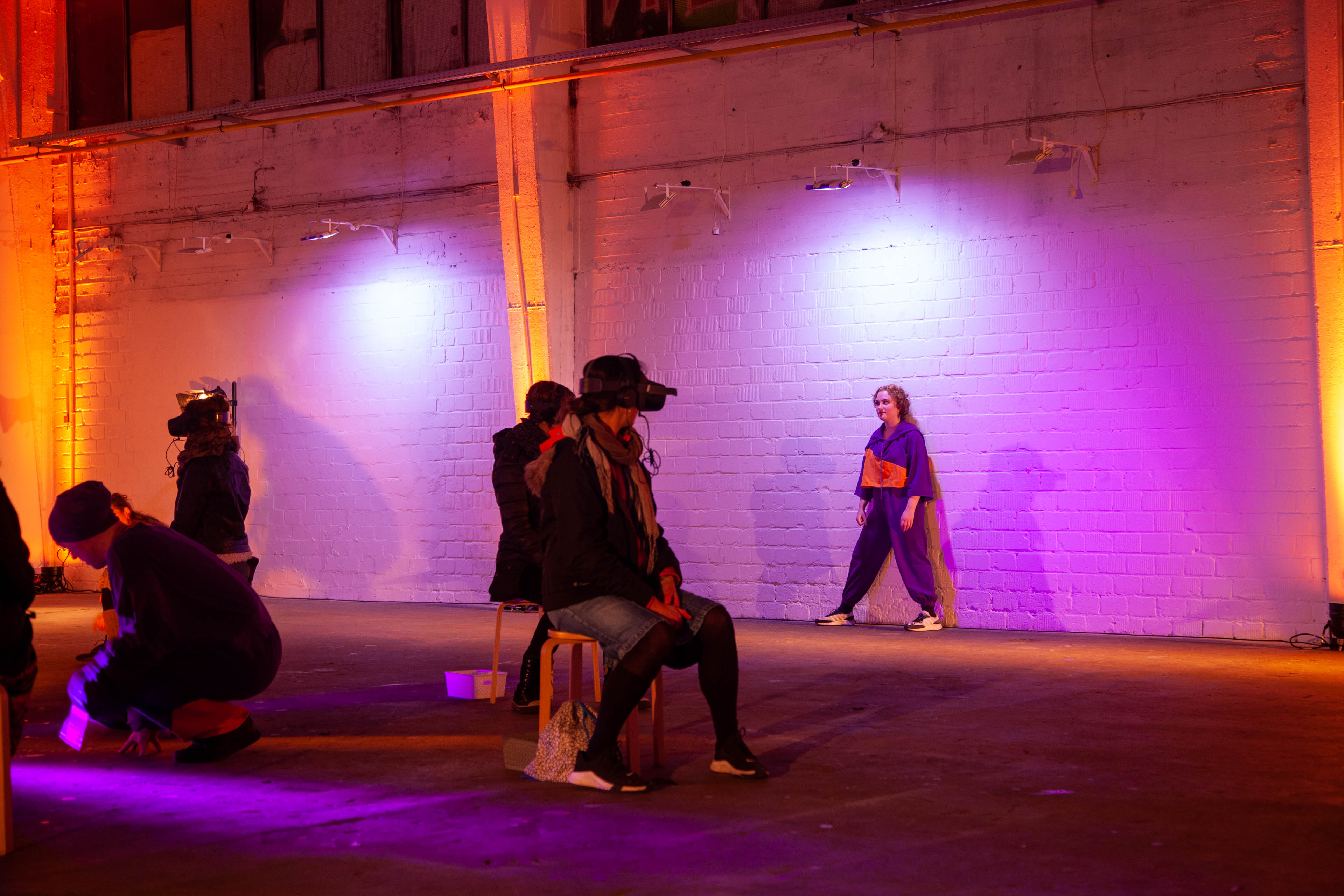 Fake - augmented 360° interactive performance installation