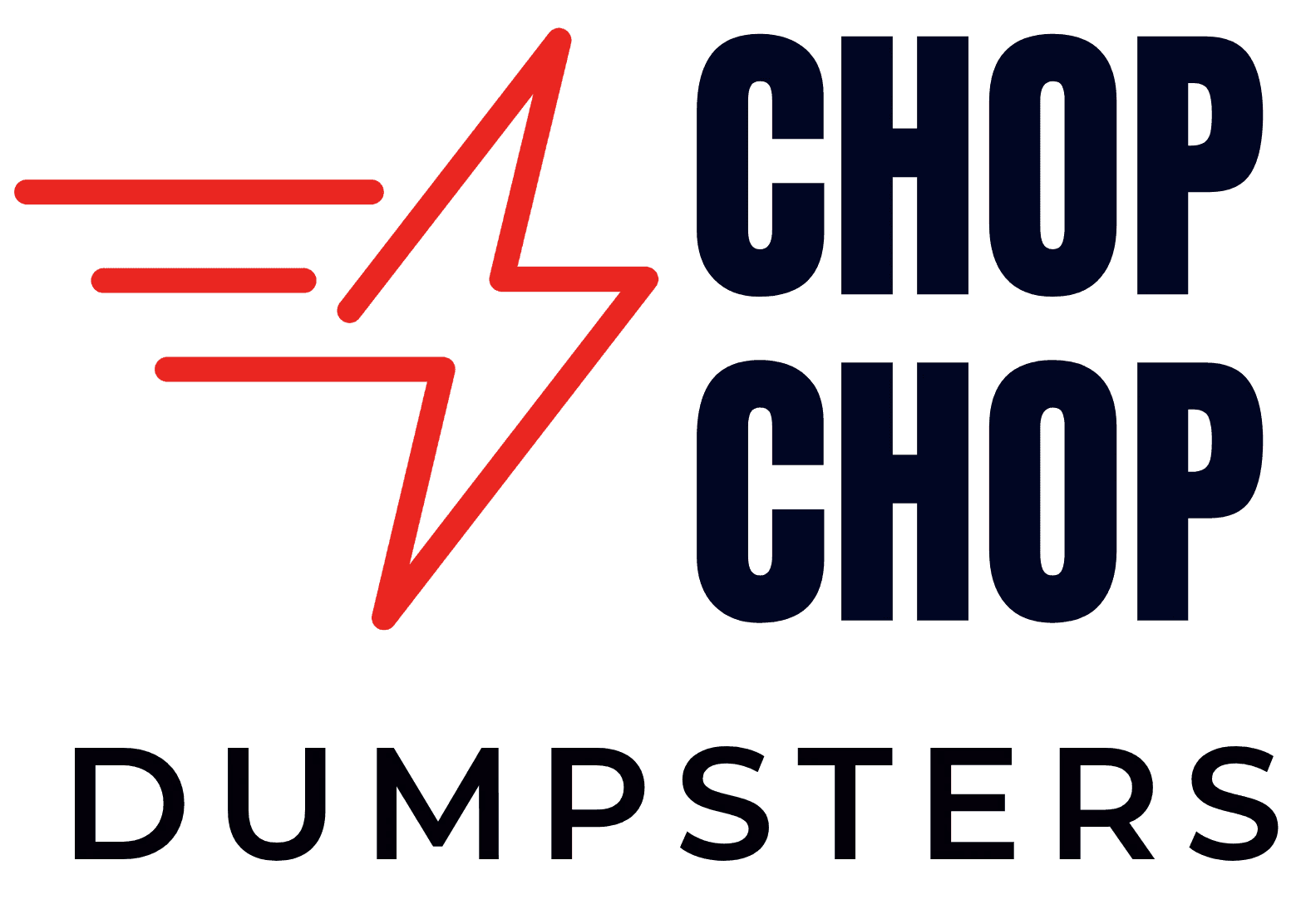 Chop Chop Dumpsters logo