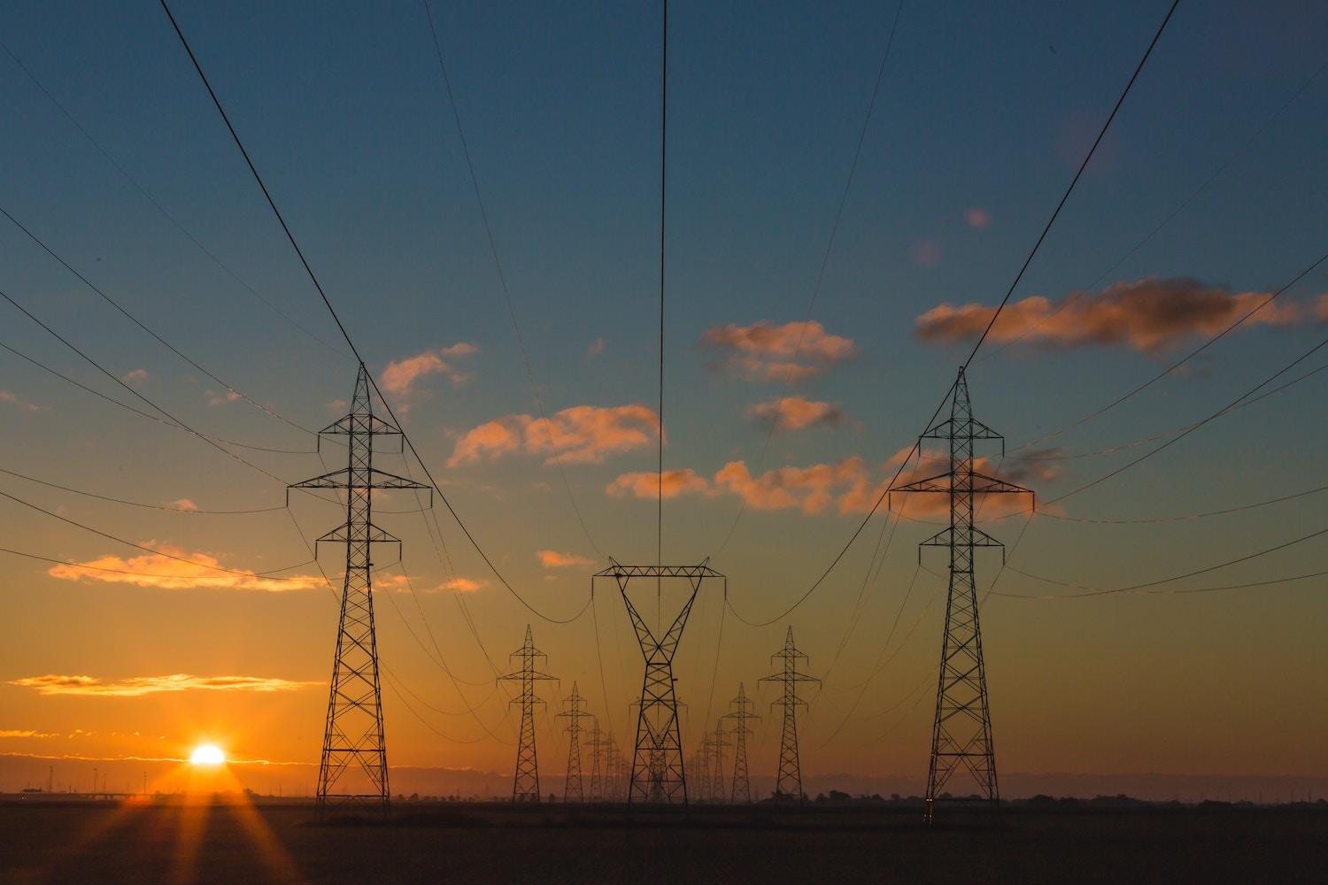 Electric grid energy towers