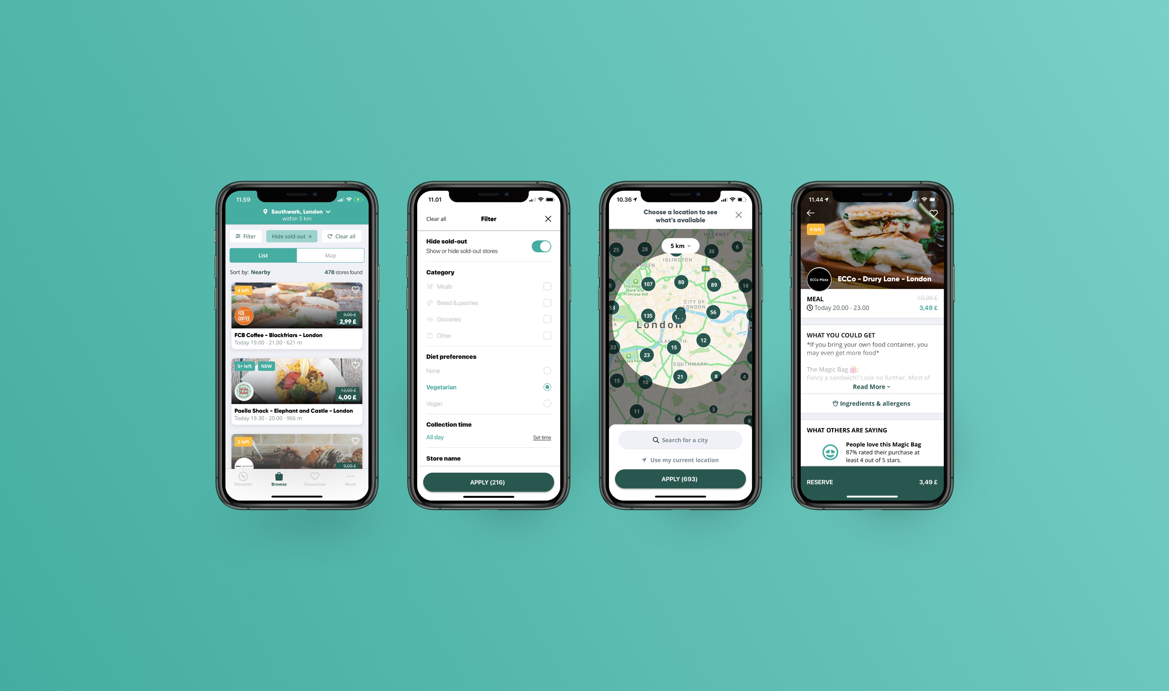App for personal finance consists of two pages "Home and card details"